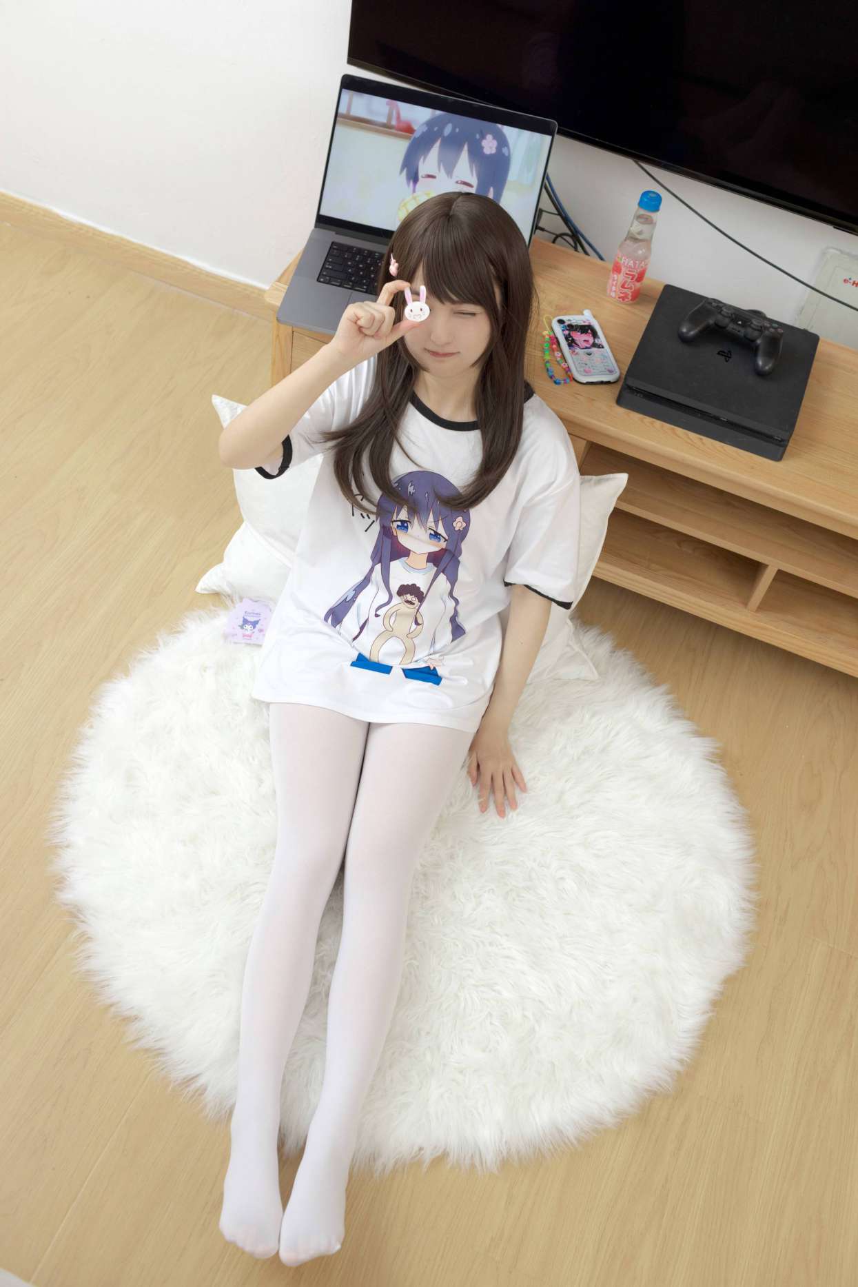 图片[2]-二次元白丝美少女【69P】20027-七七街拍