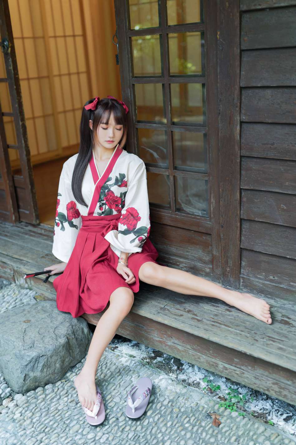 图片[3]-【免费】穿汉服的双马尾女孩【35P】20025-七七街拍