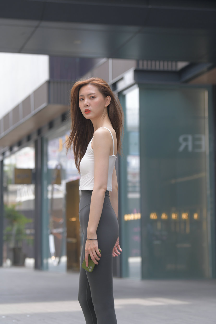 图片[3]-身材很棒的瑜伽裤长发女孩 J3291 790P-16.8GB-七七街拍