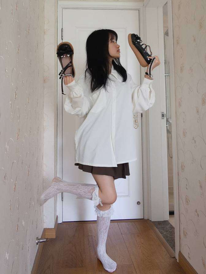 图片[3]-百褶裙可爱又大方的小姑娘【122P】20002-七七街拍