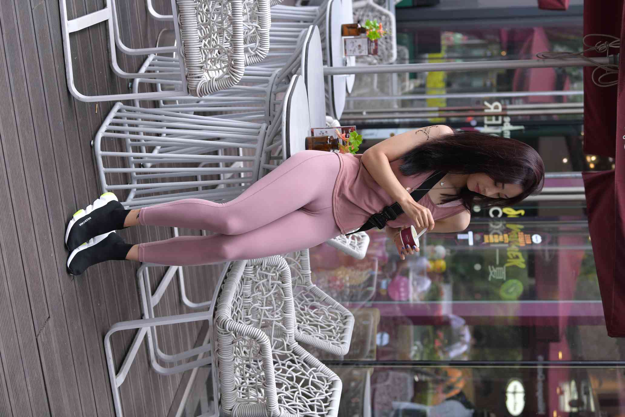 图片[4]-特别哇塞的瑜伽裤女人【217P】04018-七七街拍