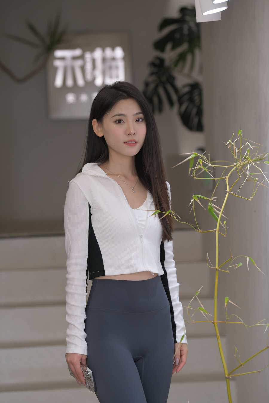 好漂亮的瑜伽裤女孩 J3431 621P-13.4GB-七七街拍