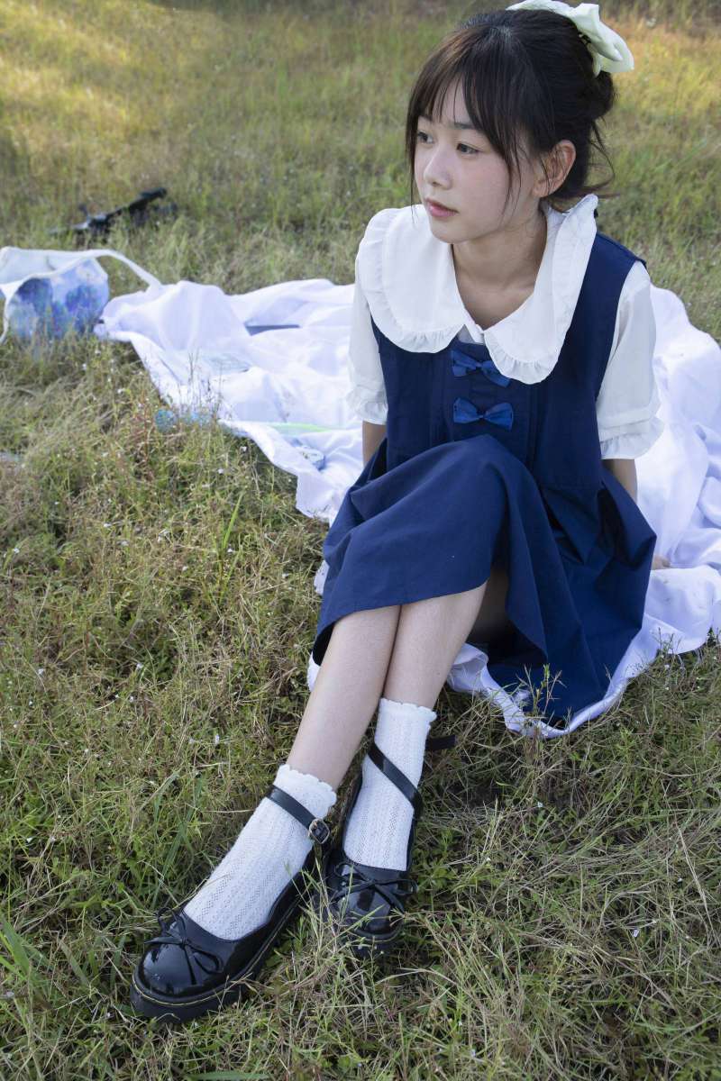 图片[6]-非常甜美的牛仔裙女孩【226P】20021-七七街拍