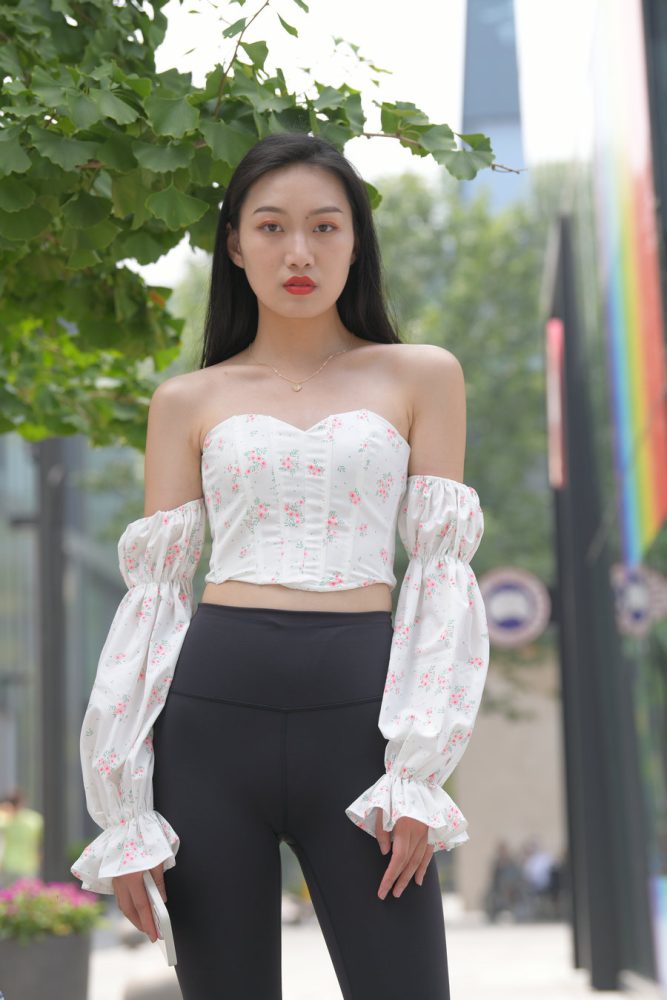 黑色瑜伽裤女孩J2212 740P1V-23.6GB-七七街拍