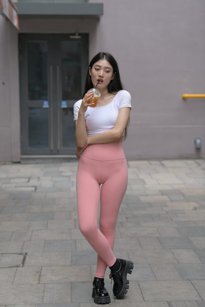 图片[4]-粉红色 瑜伽裤可爱女孩J2203 449P19V-19.1GB-七七街拍