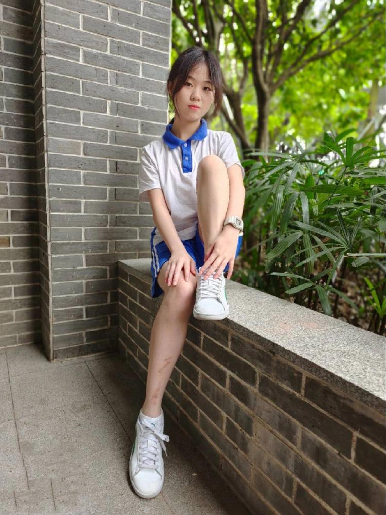 图片[2]-穿校服非常清纯的小姑娘【49P】20003-七七街拍