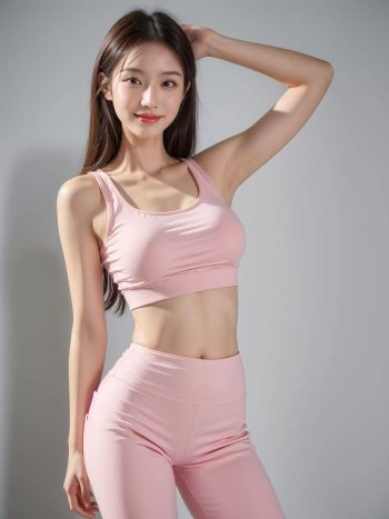 图片[14]-AI瑜伽裤清纯妹子系列图-七七街拍