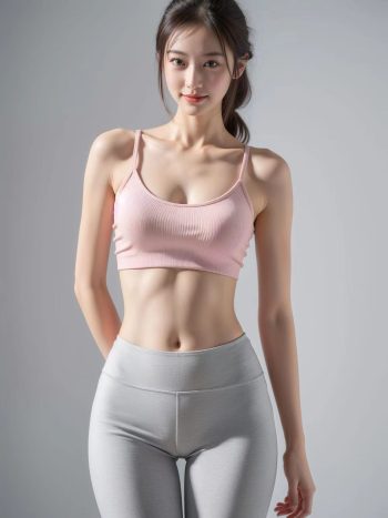 图片[13]-AI瑜伽裤清纯妹子系列图-七七街拍