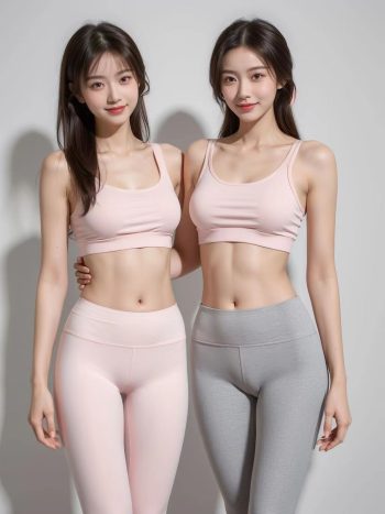 图片[7]-AI瑜伽裤清纯妹子系列图-七七街拍