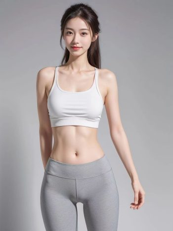 图片[10]-AI瑜伽裤清纯妹子系列图-七七街拍