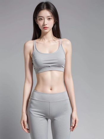 图片[12]-AI瑜伽裤清纯妹子系列图-七七街拍