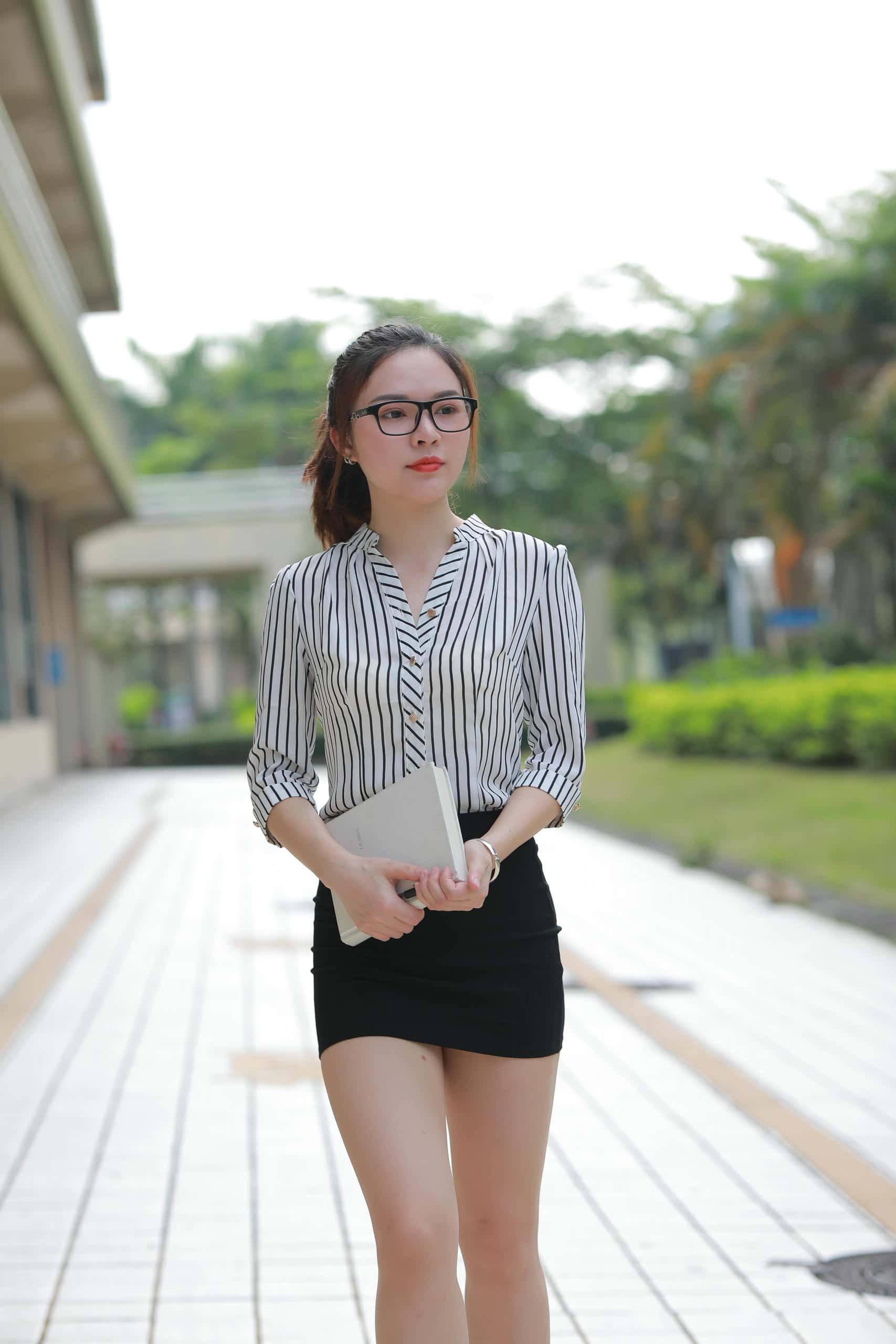 图片[5]-大学自习室的故事【264P】CP032-七七街拍