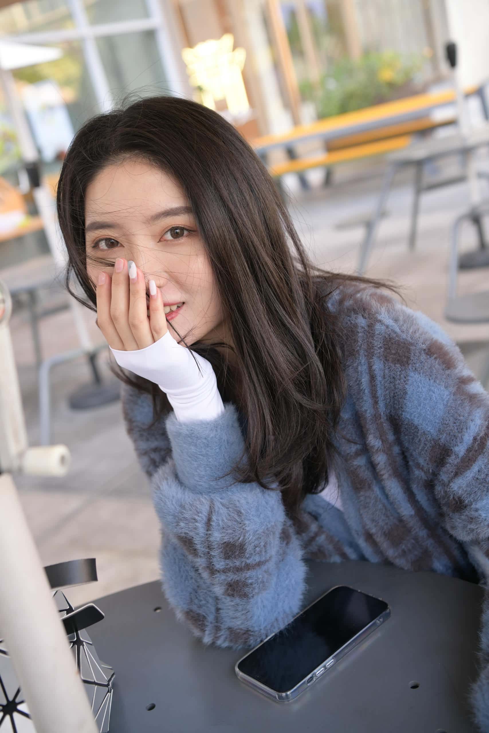 秋日皮裤【415P】J4784-七七街拍