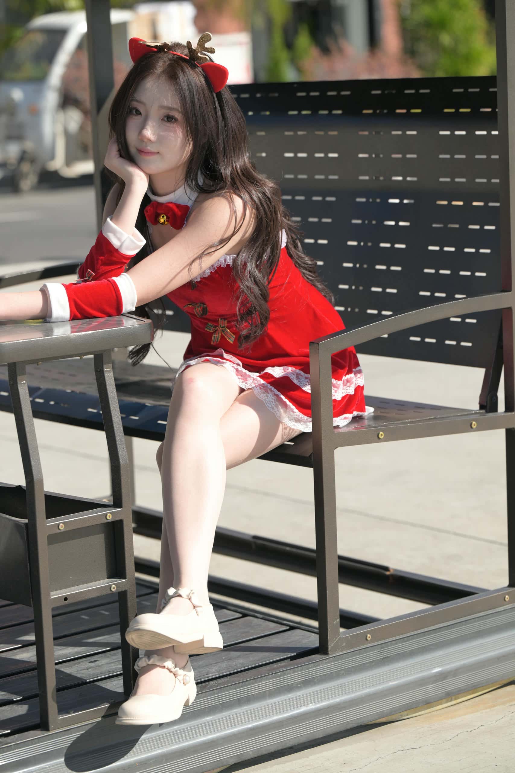 图片[6]-圣诞美眉【1096P】J8265-七七街拍